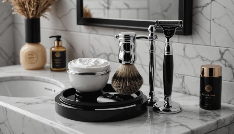 coffret rasage luxe homme