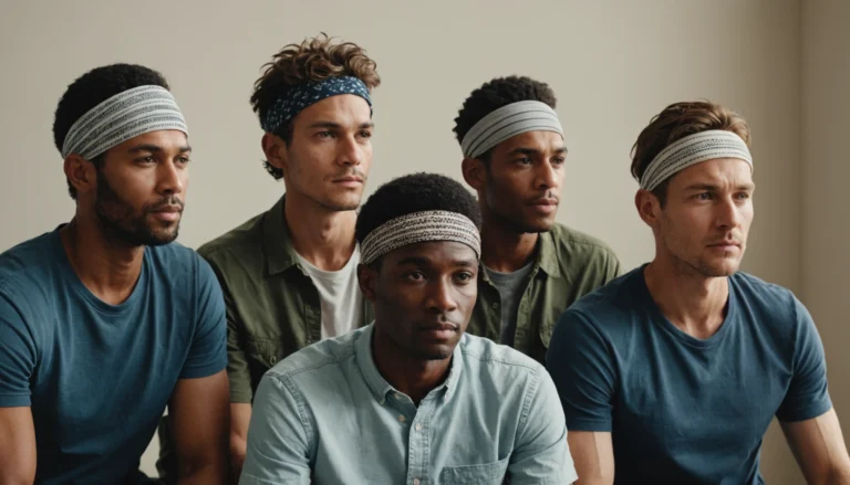 bandeau cheveux homme