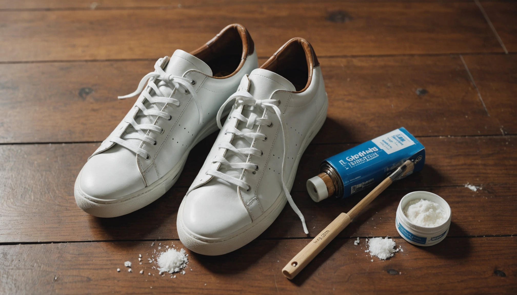 Nettoyer et préserver vos baskets blanches en cuir