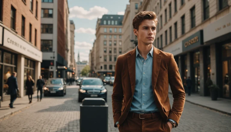 look pantalon velour homme