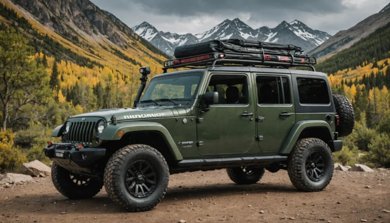 personnaliser une Jeep Wrangler