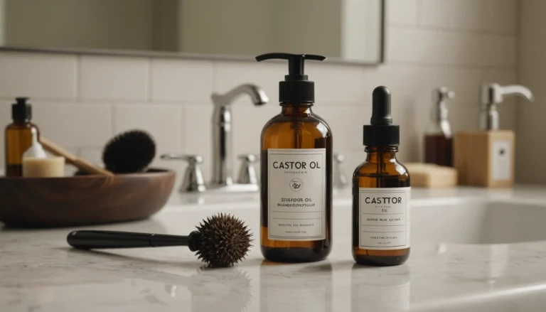l'huile de ricin pour barbe
