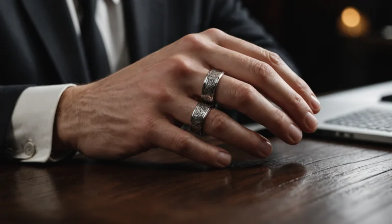 bague argent mariage