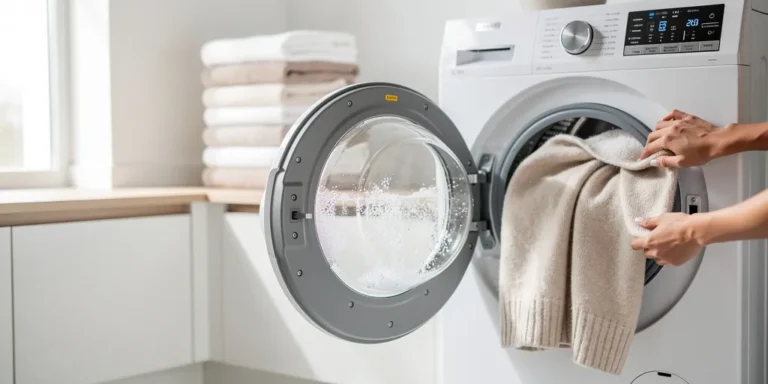 laver un pull en cachemire en machine