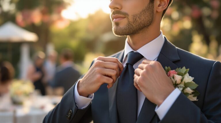 cravate mariage invité
