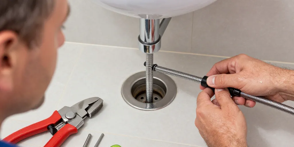 comment utiliser un furet pour déboucher une canalisation